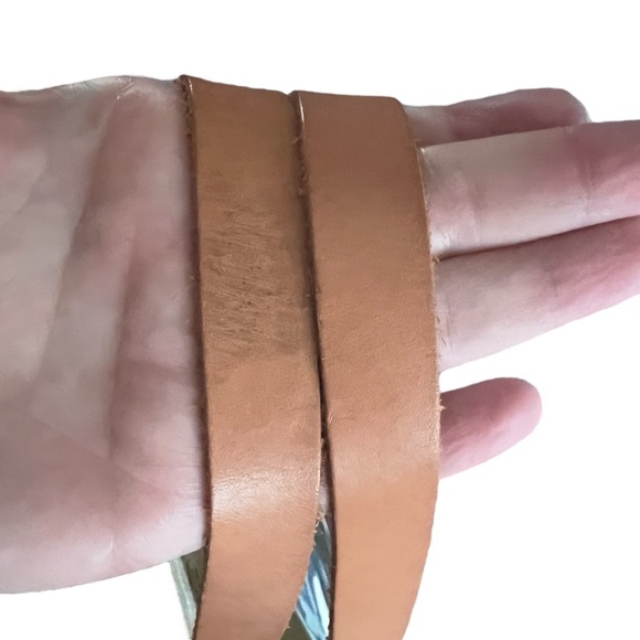 Kestrel High Tide Vinyl Tote Bag with Brown Leather Handles - Picture 2 of 6